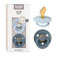 Bibs 2 Fopspeen Anatomic Duo Petrol/blue - thumbnail