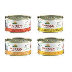 Almo Nature HFC Natural kip combipack A natvoer kat (70 g) 24 x 70 g