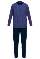 Gotzburg Pyjama blauw met printje - thumbnail