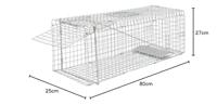 VidaXL Levendeval gegalvaniseerd 80 cm - thumbnail