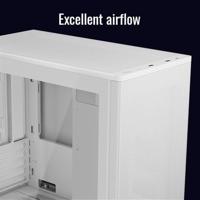 Aerocool stormfront mini mini tower behuizing (wit | 2x usb-a | 1x usb-c | window) - thumbnail