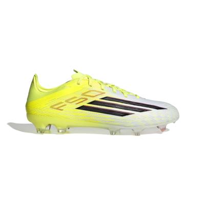 adidas F50 Pro Gras Voetbalschoenen (FG) Neongeel Zwart Rood adidas F50 Pro Gras Voetbalschoenen (FG) Neongeel Zwart Rood