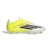 adidas F50 Pro Gras Voetbalschoenen (FG) Neongeel Zwart Rood - thumbnail