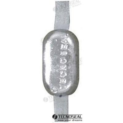 TEN00301 - ZINK OVALE ANODE 200X25X5MM 1KG