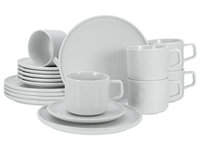 Creatable Serviesset Chef Collection (18-delig koffieservies, Wit)