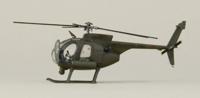 Italeri 1/72 AH-6 Night Fox - thumbnail
