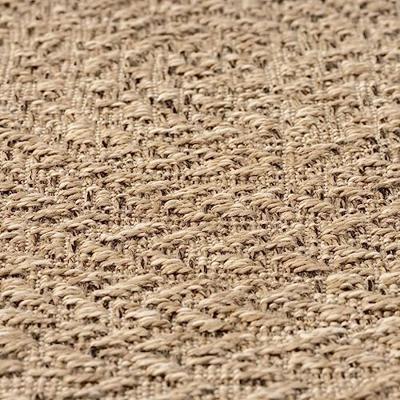 Vloerkleed 120 cm voor binnen en buiten jute look - thumbnail