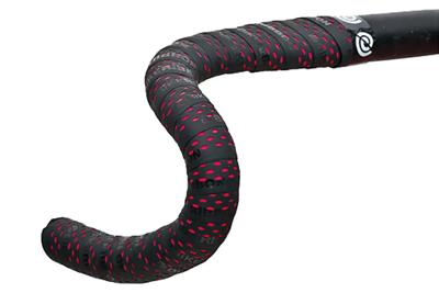 Bike Ribbon Drops Stuurlint Geperforeerd - Rood / Zwart Bike Ribbon Drops Stuurlint Geperforeerd - Rood / Zwart