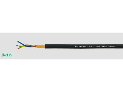 Helukabel 32064 Grondkabel NYY-J 5 G 16 mm² Zwart 50 m