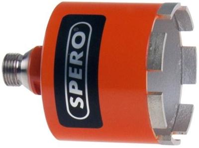 Spero 82mm diamant dozenboor 6 segmenten nat - s292082