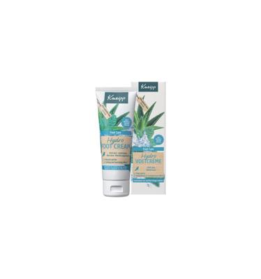 Kneipp Foot care hydro voetcreme aloe vera watermunt 75 Milliliter