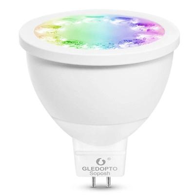 Hue compatible led spot MR16 fitting 4W - Zigbee led spot RGBWW - White and Color