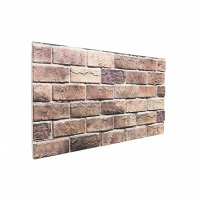 Wandpanelen 10 st 3D 100x50 cm EPS bruin - thumbnail