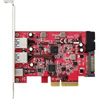 Renkforce 1 + 4 poorten USB 3.2 Gen 2-controllerkaart USB-A 3.2 Gen 2 PCIe x4 - thumbnail