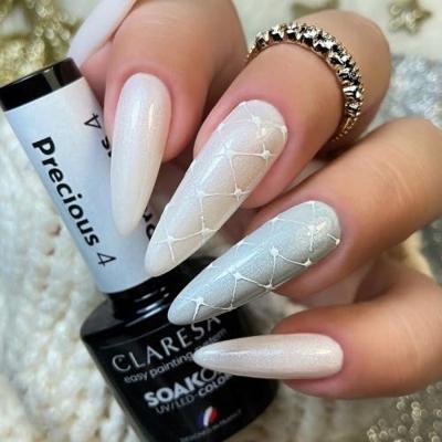 Claresa uv/led gellak 5ml precious ps4 Claresa uv/led gellak 5ml precious ps4