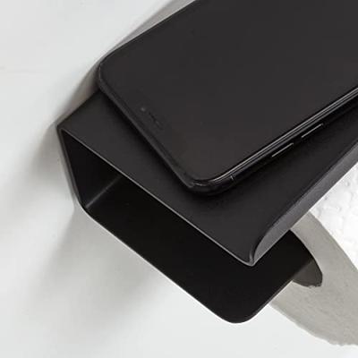 Tiger Toiletrolhouder Colar Met Planchet Zwart