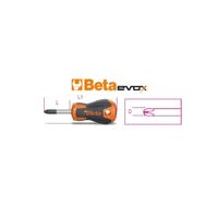 Beta 1202EN 6X30 Evox schroevendraaiers voor philips® kruiskopschroeven | extra korte uitvoering | verchroomd | tip gebruneerd - 012021106 012021106 - thumbnail