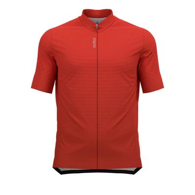 Odlo The Essential Jersey Heren Shirt Firelight - Ketchup XL