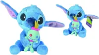 Simba Toys knuffel disney stitch met scrump 25cm - thumbnail