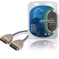 Bandridge BVL7103 Scart Kabel Scart Male - Scart Male 3.00 M Blauw - thumbnail
