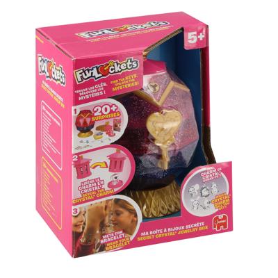 Sieradendoos - KD - Funlockets - My Secret Jewelry Box - Ontdek binnenin meer dan 20 verrassingen