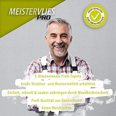 AS Creation MeisterVliesbehang 7 - Overschilderbaar - 310811