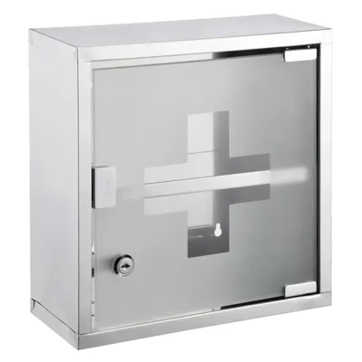 Premium Roestvrij Staal Medicijnkast - 30 x 12 x 30 cm Premium Roestvrij Staal Medicijnkast - 30 x 12 x 30 cm