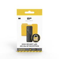 Silicon Power Secure G50 USB Pendrive 16GB Black - thumbnail