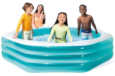 Intex Opblaasbaar zwembad octagon - family pool Intex Opblaasbaar zwembad octagon - family pool