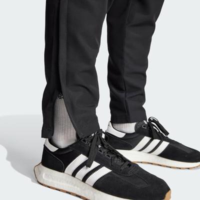 Voetbal Trainingsbroeken voor Volwassenen Adidas Ent22 Zwart Mannen Maat XS