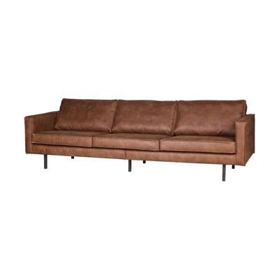 WOOOD Bank 'Rodeo' 3-zits, kleur cognac