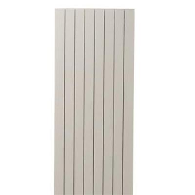 Vasco Zaros V100 designradiator aluminium verticaal 2200x600mm 2742W aansluiting 0066 wit structuur 1124606002200006606000000