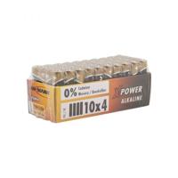 Alkaline batterij AAA LR03 40st. - thumbnail