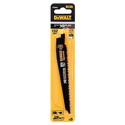 DeWALT DT99554 XR Reciprozaagblad 152mm 6TPI 5st
