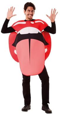 Emoticon kostuum Tong