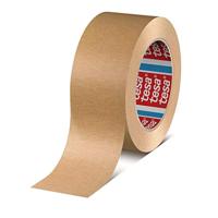 Tesa Verpakkingstape papier | zeemleer | lengte 50 m | breedte 50 mm | 6 stuks - 04713-00000-00 04713-00000-00 - thumbnail