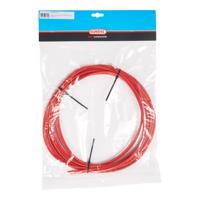 Elvedes rem buitenkabel 5mm (10m) rood liner 1125tef-7-10 - thumbnail