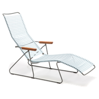 Houe Click Sunlounger ligstoel Dusty Light Blue - thumbnail