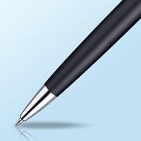 Balpen Waterman Hémisphère matt black CT medium - thumbnail