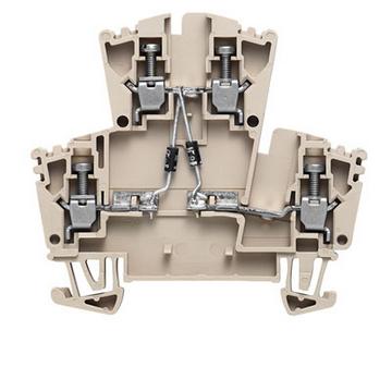 Weidmüller 8014670000 Componentenserieklem Schroeven Donkerbeige 25 stuk(s)