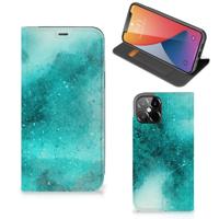 Bookcase iPhone 12 Pro Max Painting Blue - thumbnail