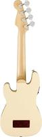 Fender Fullerton Precision Bass Uke WN Tortoiseshell Pickguard Olympic White elektrisch-akoestische bas ukelele - thumbnail