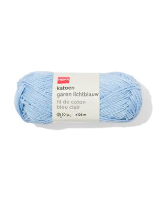HEMA Katoen garen 50g 105m lichtblauw