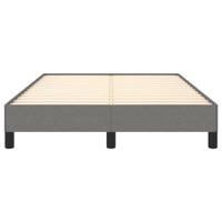 Bedframe stof donkergrijs 120x200 cm - thumbnail