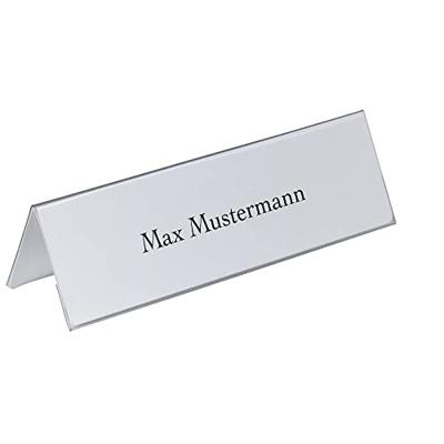 Durable 805319 Tafelnaambordje 8053 (b x h) 297 mm x 105 mm 25 stuk(s)