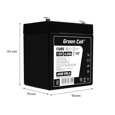Green Cell AGM44 UPS-accu Sealed Lead Acid (VRLA) 12 V 4,5 Ah