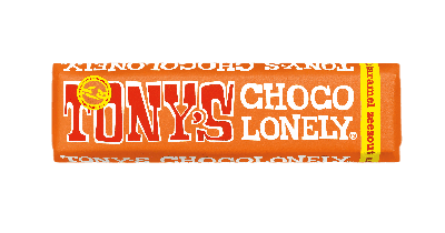 Tony's Chocolonely chocoladereep, 47g, karamel zeezout