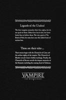 Vampire: The Masquerade 5th Edition RPG book The Book of Nod *Englische Version* - thumbnail