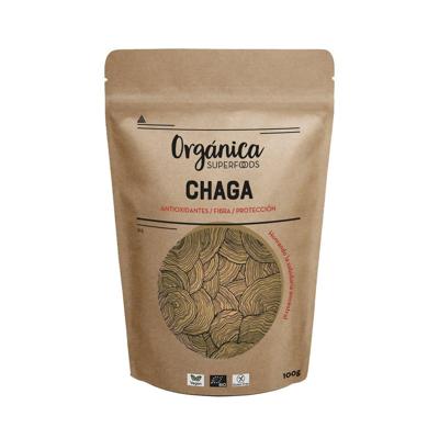 Biologische chaga poeder - 100 gram
