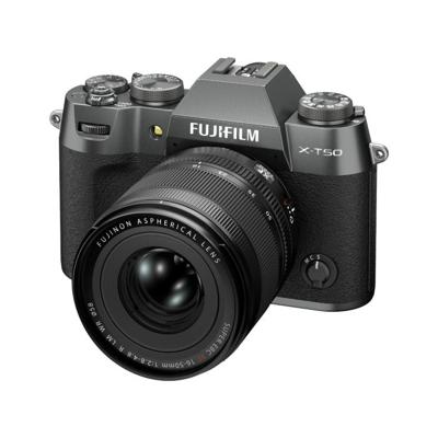 Fujifilm X-T50 charcoal silver + XF 16-50mm